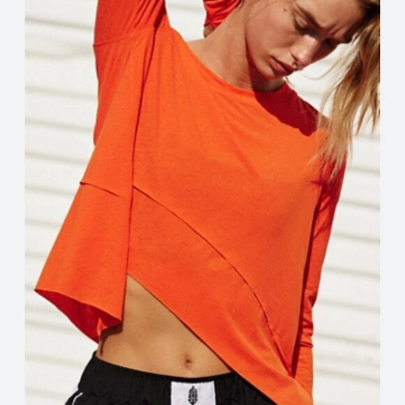 new FREE PEOPLE MOVEMENT TEMPO long sleeve run top s - Picture 1 of 3